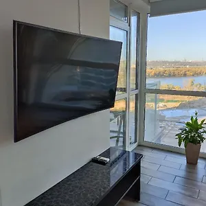 Апартаменты 4 With A View Of The Dnieper River 
